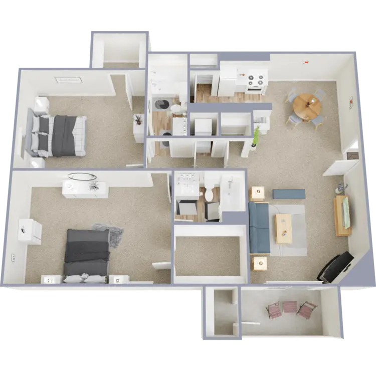 Floor plan: B2-R — Interlace